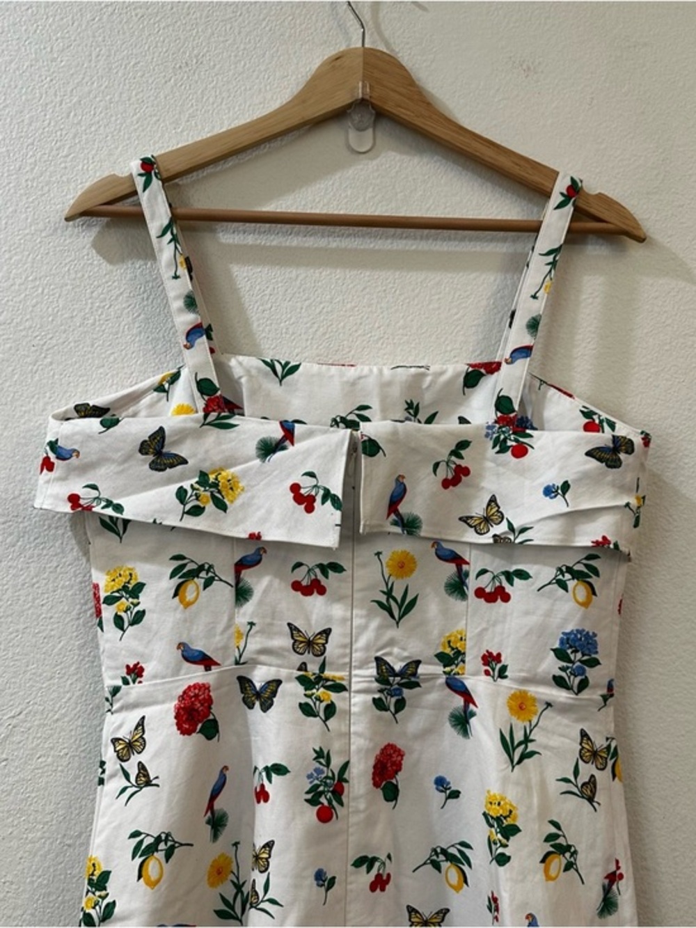 Ann‎ Taylor Botanical Midi Flare Dress Size 2 - Picture 8 of 11